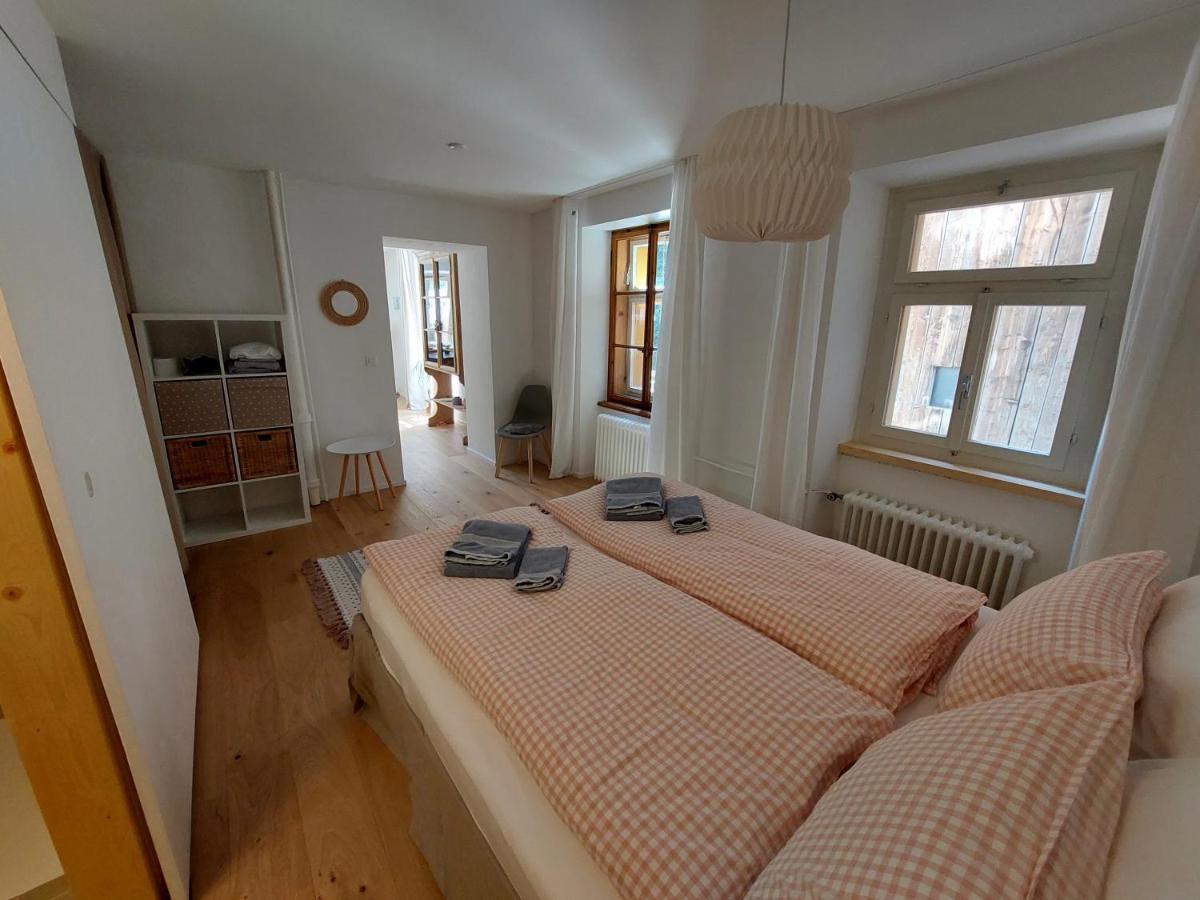 Haus La Punt, Savognin Appartement Rona Buitenkant foto