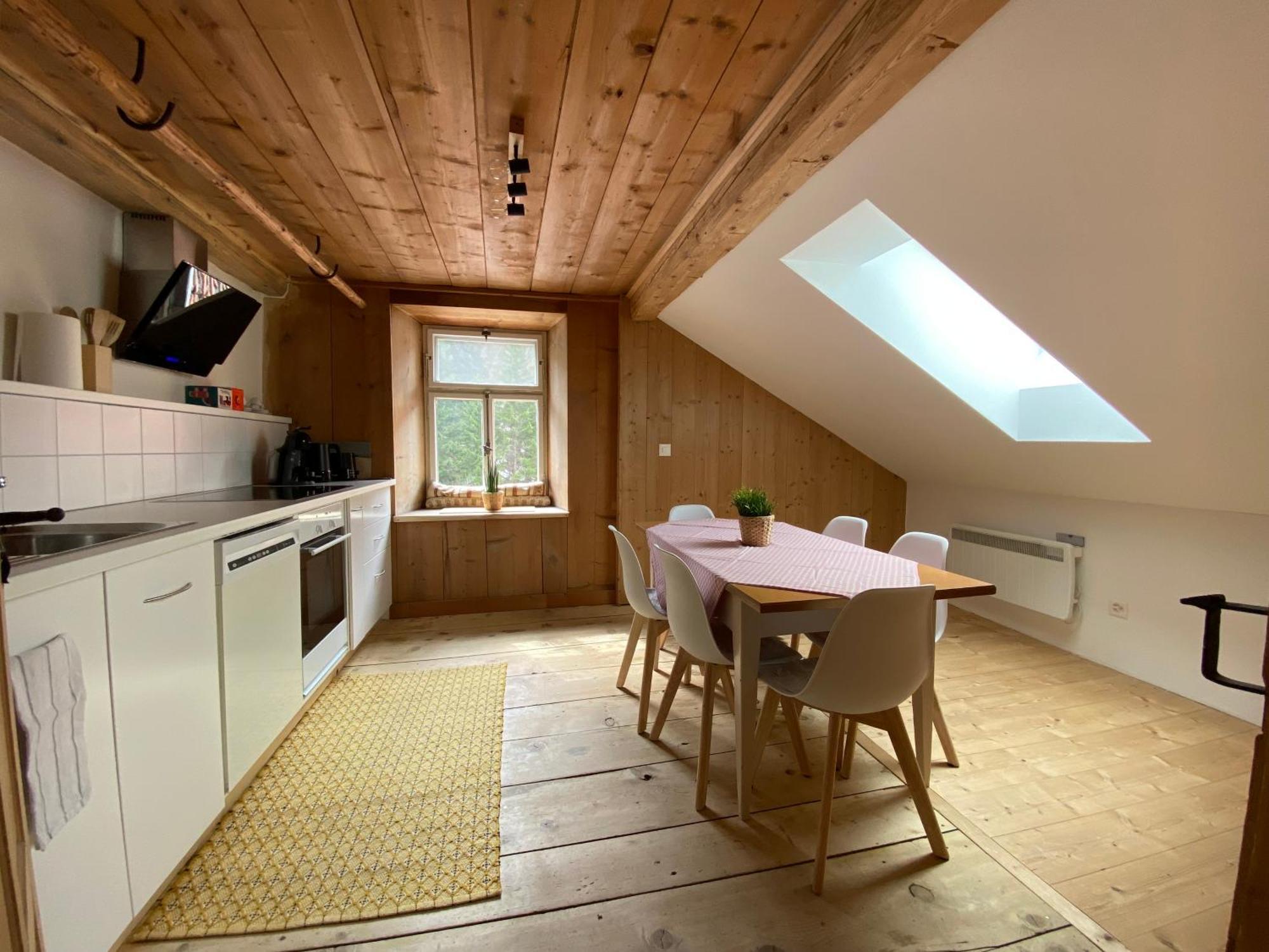 Haus La Punt, Savognin Appartement Rona Kamer foto