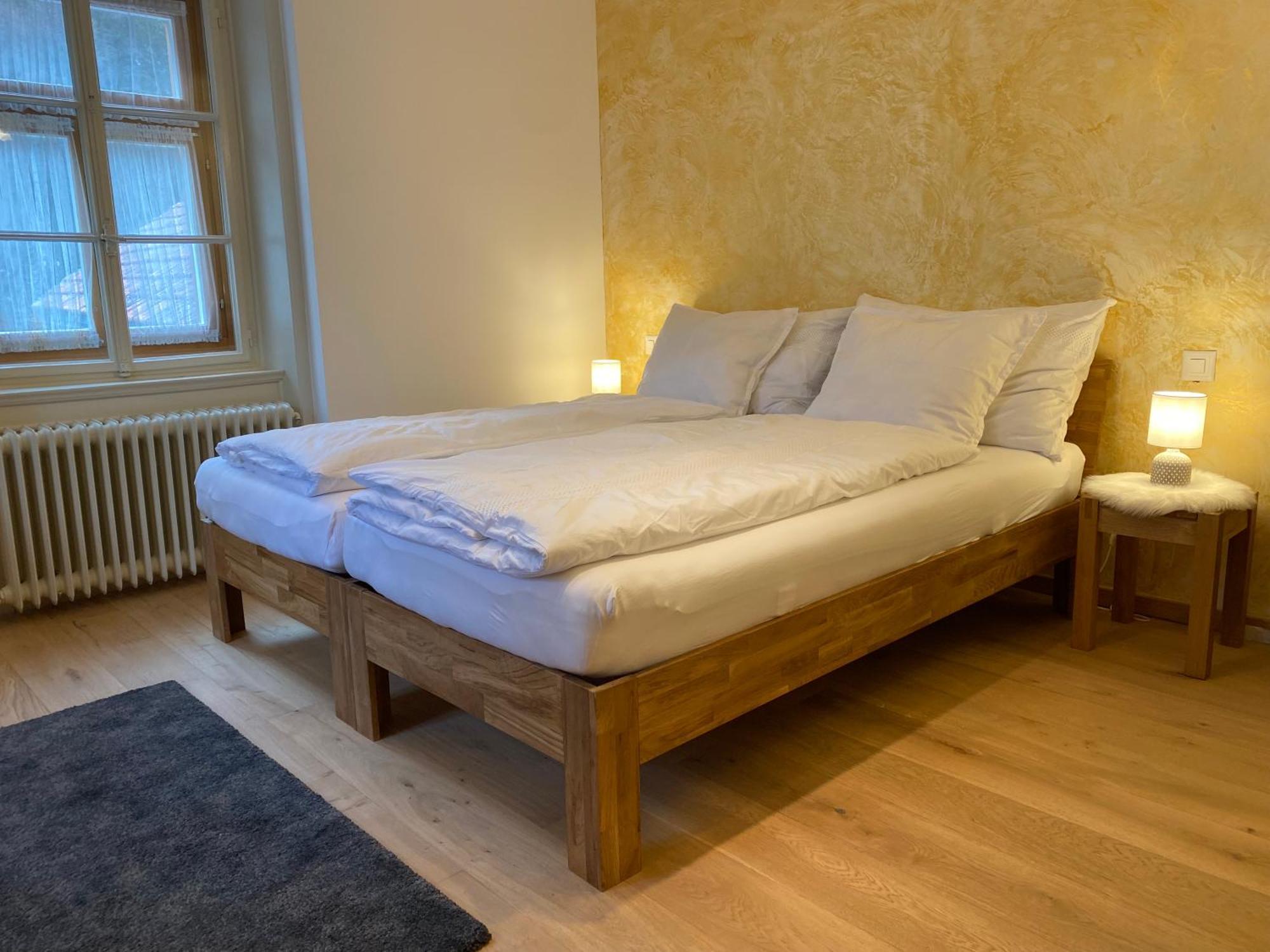 Haus La Punt, Savognin Appartement Rona Kamer foto