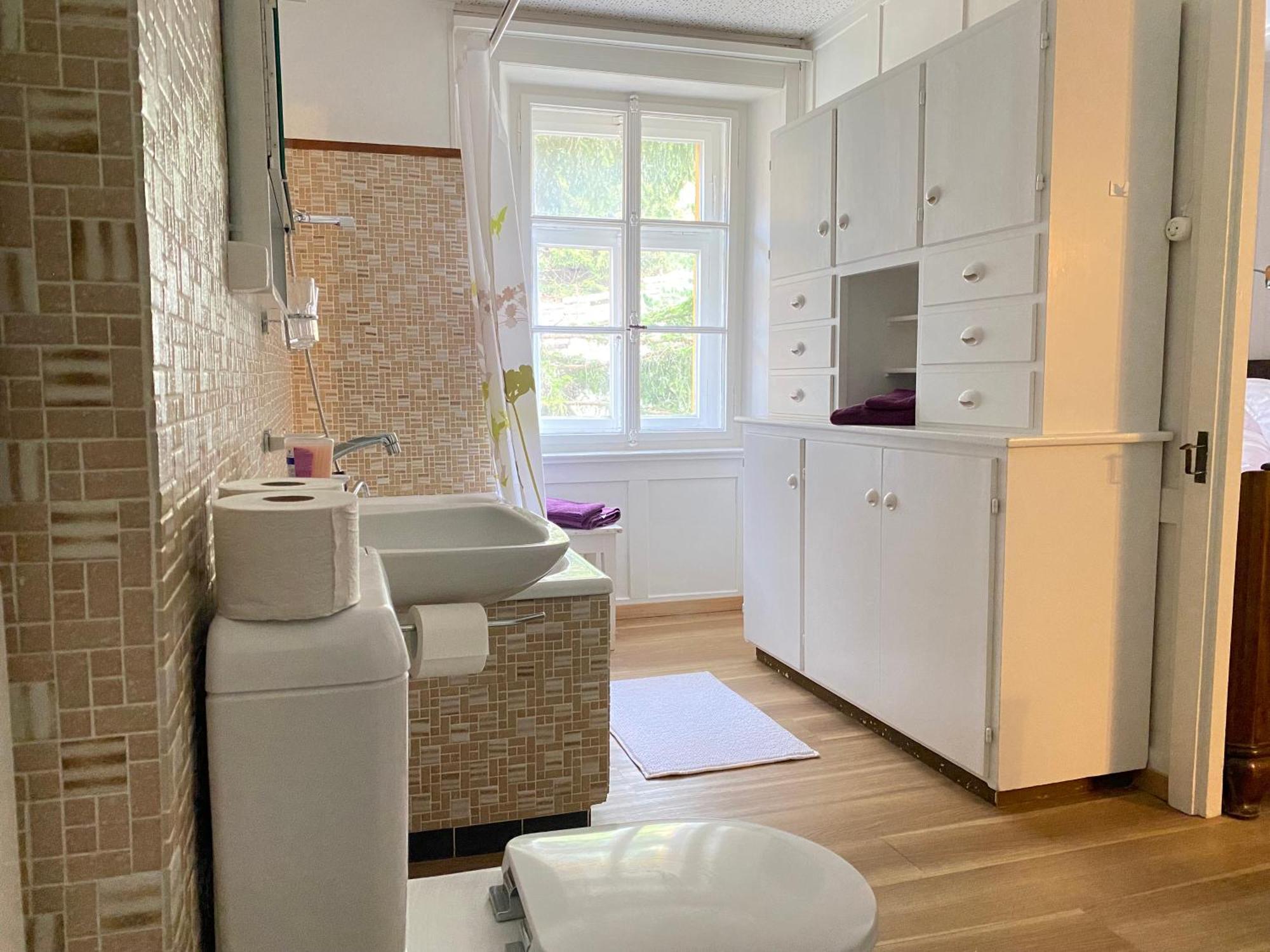 Haus La Punt, Savognin Appartement Rona Kamer foto