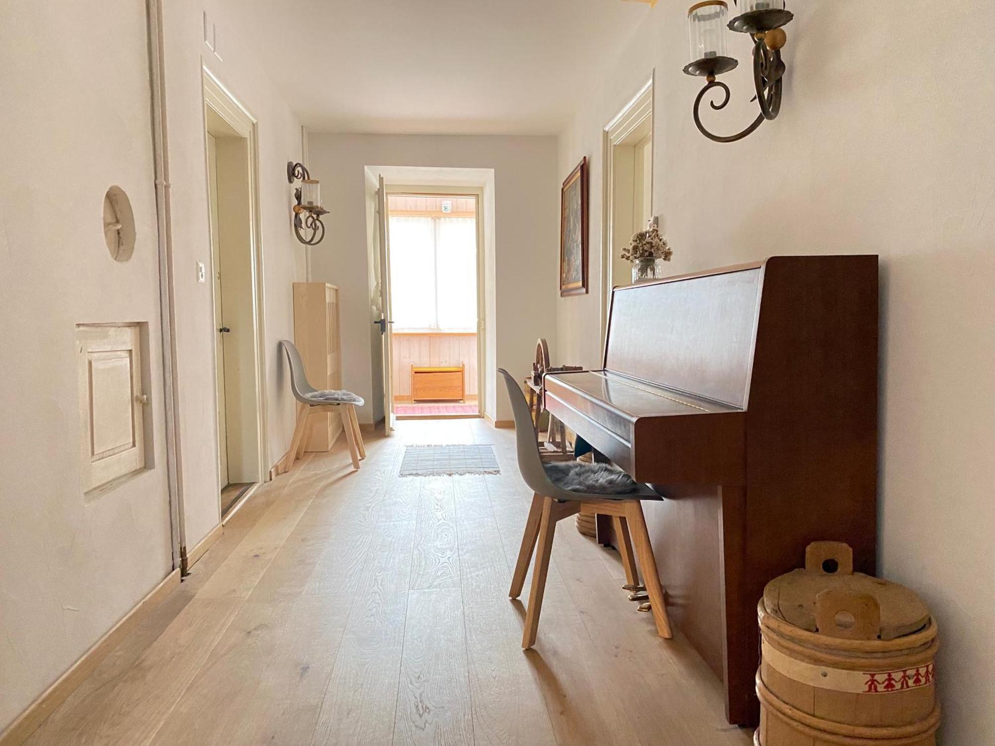 Haus La Punt, Savognin Appartement Rona Kamer foto