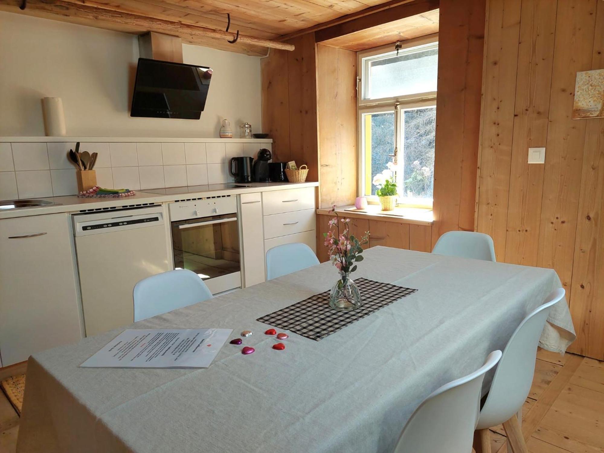 Haus La Punt, Savognin Appartement Rona Kamer foto