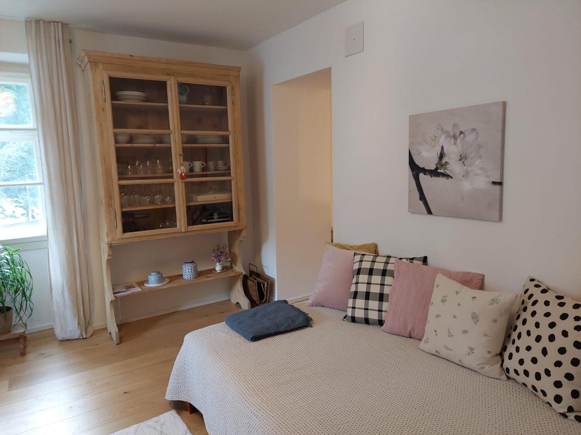 Haus La Punt, Savognin Appartement Rona Kamer foto